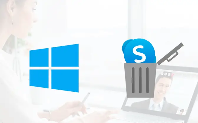 how to uninstall skype for business 2016 in windows 10