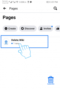 Open your page
