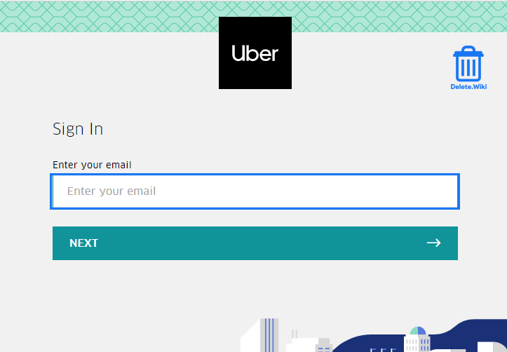 Sign in to Uber