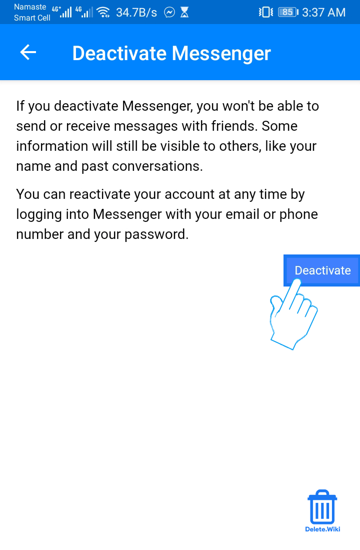 How to Deactivate Messenger in 30  Android or iOS