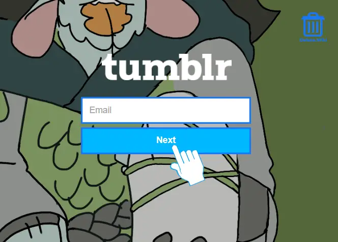 Sign in to Tumblr
