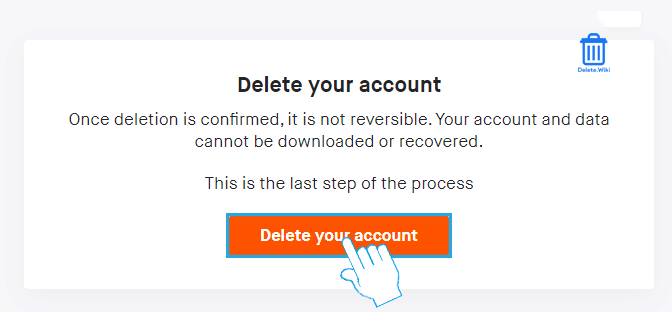 Confirm Account Deletion
