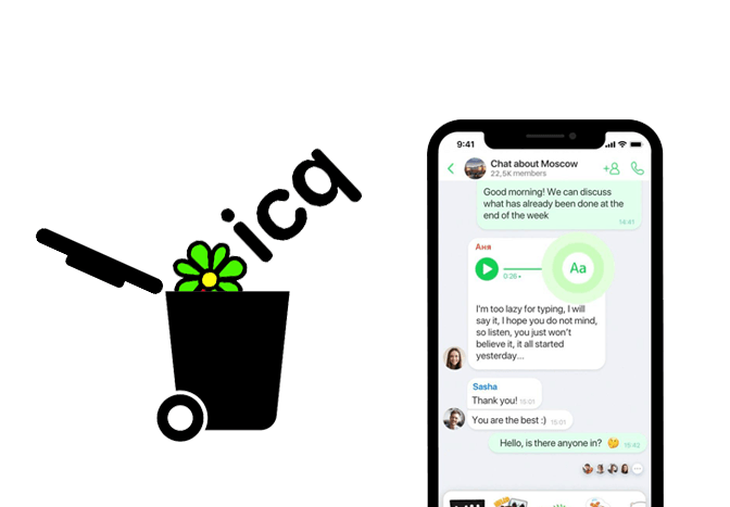 Delete ICQ Account