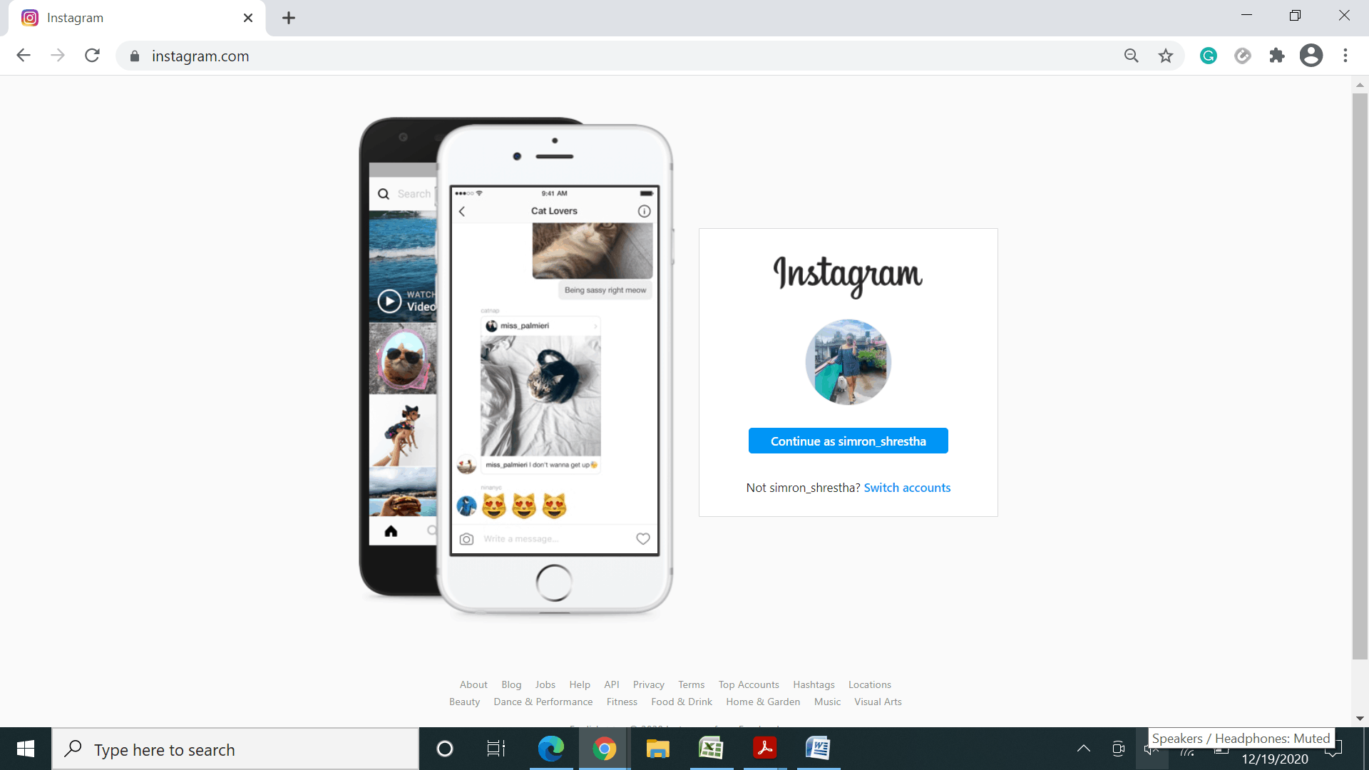 go to instagram- how to delete instagram