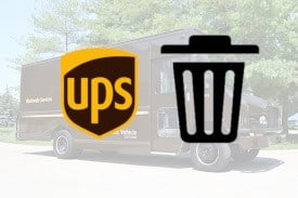 how to delete your UPS account