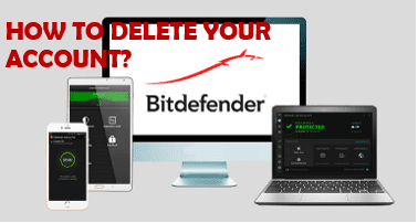 how to delete Bitdefender account