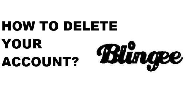 how to delete Blingee account