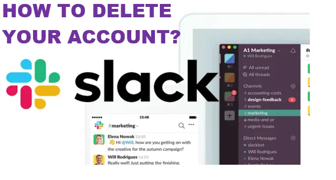 how to delete Slack account