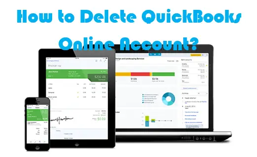 how to delete QuickBooks Online Accoun